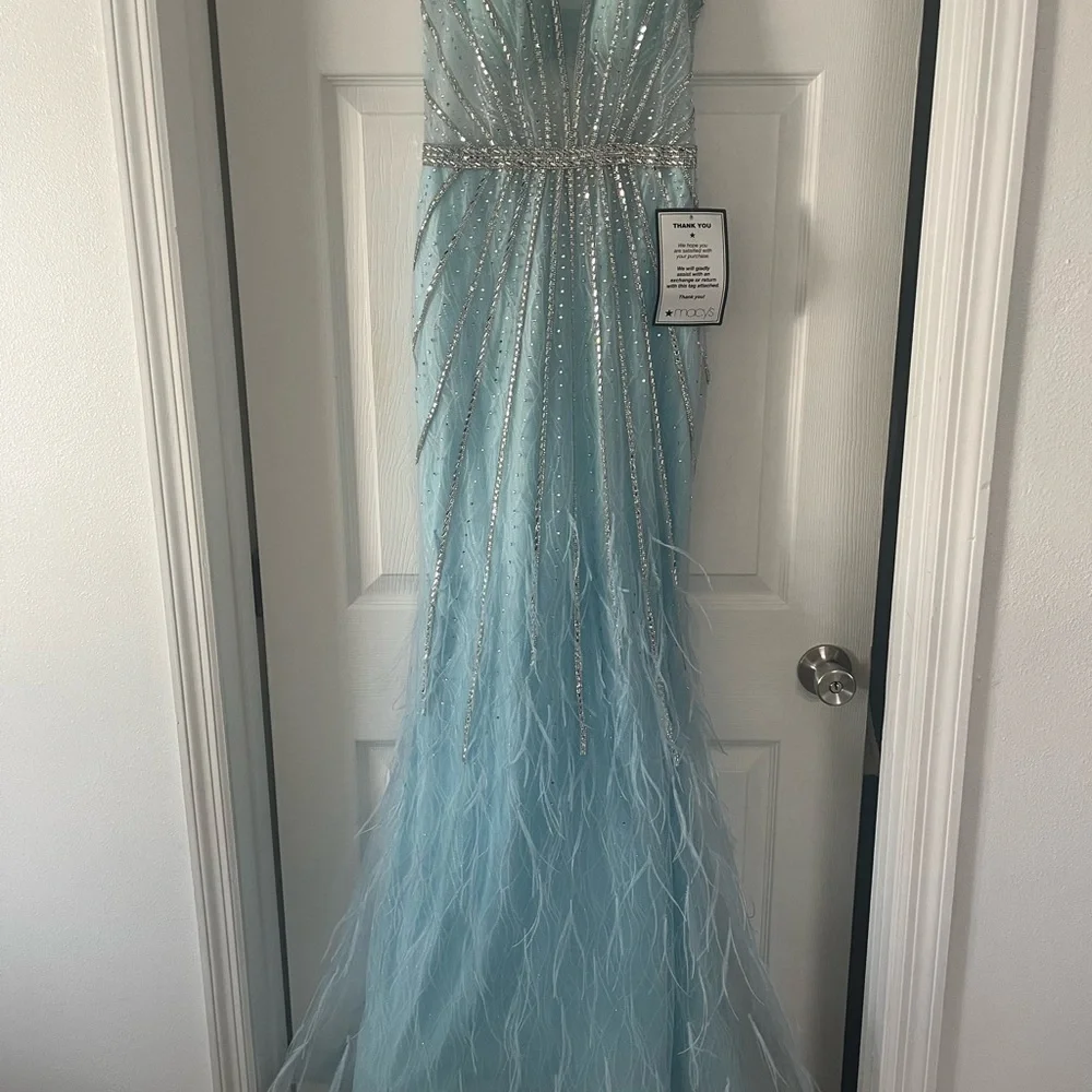 Bring the magic and beauty to prom in this b darling long fitted prom dress. - Picture 2 of 8